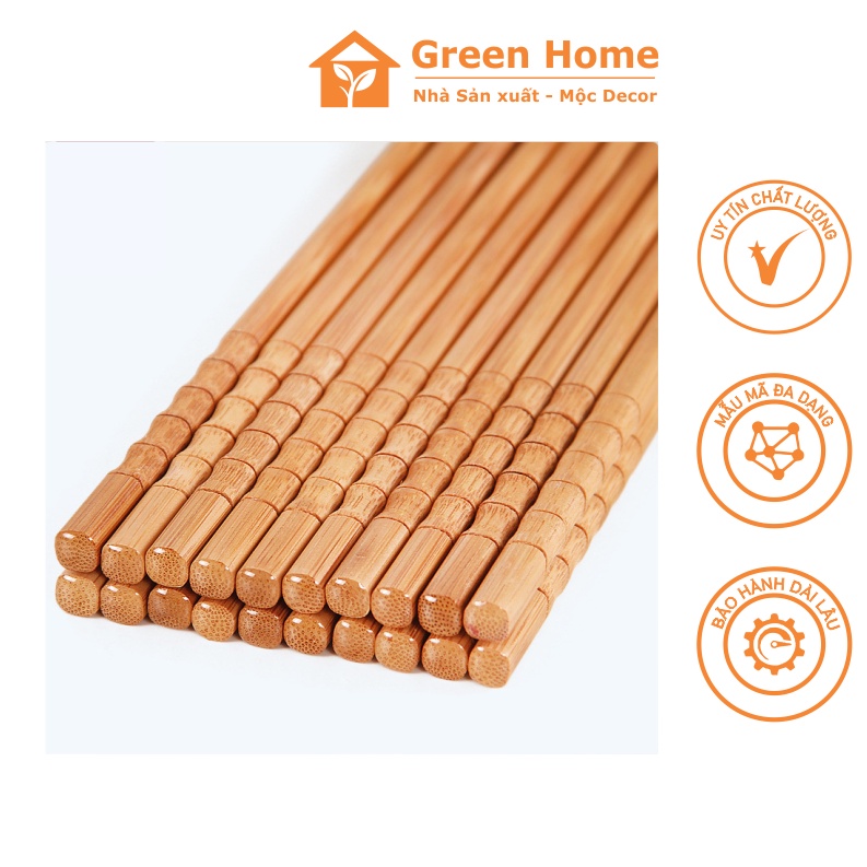 Đũa Tre Khắc Đầu 100% Từ Tre Tự Nhiên Không Sử Dụng Hóa Chất, An Toàn Sử Dụng