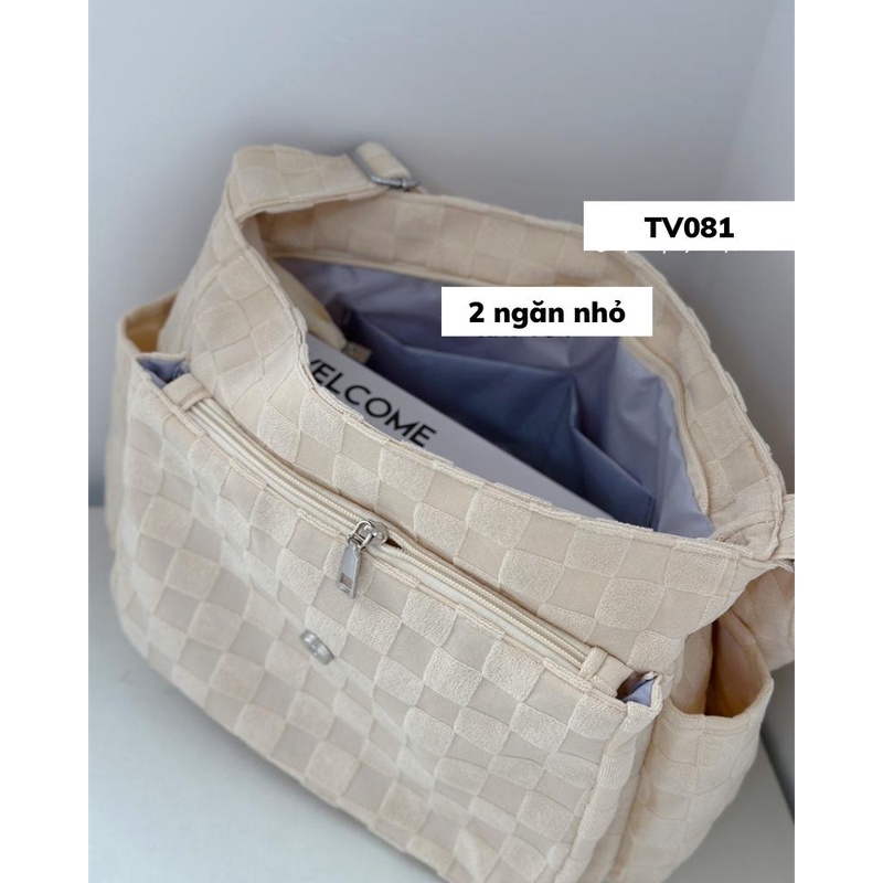 Túi đeo chéo vải thời trang hàn quốc size vừa giấy a4 TV081