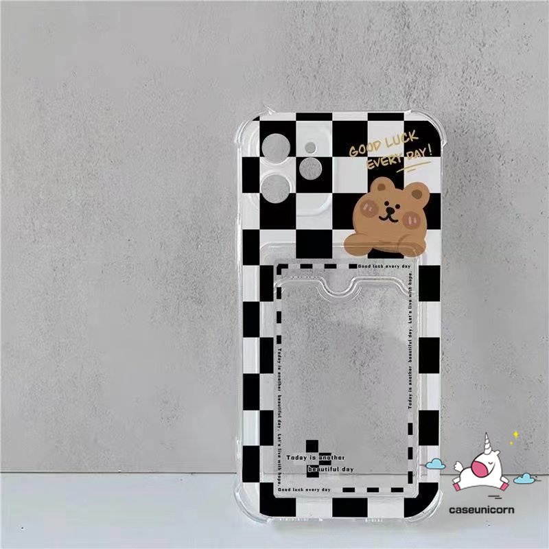 Ốp Điện Thoại Mềm Trong Suốt In Hình Gấu Hoạt Hình Cho iPhone 14 11 13 12 Pro Max 7 8 6 6s Plus XR X XS Max SE 2020