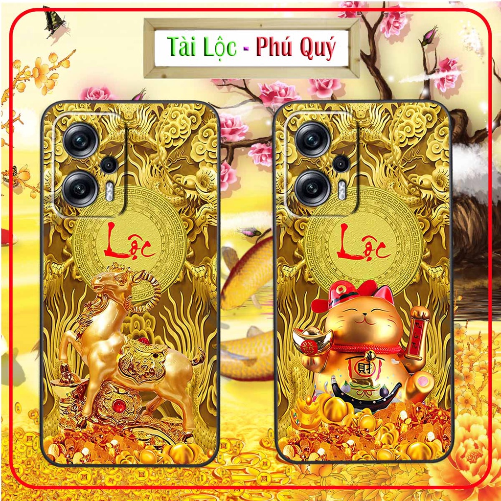 Ốp Xiaomi Poco X4GT 12 con giáp, tài lộc,giàu sang, phú quý