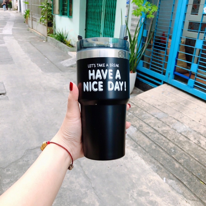 LY GIỮ NHIỆT HAVE A NICE DAY 600ml