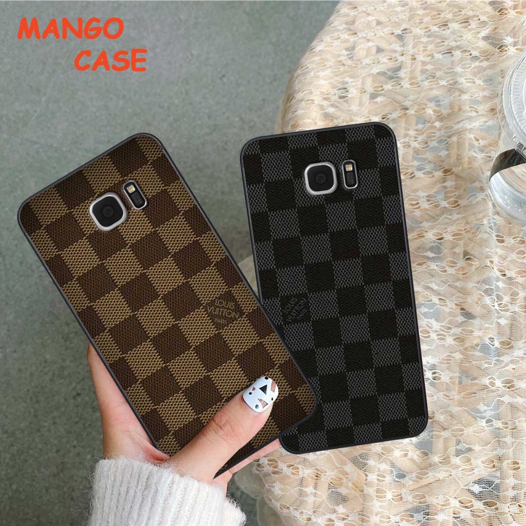 Ốp lưng Samsung S6 / S6 EDGE / S7 / S7 EDGE hình họa tiết thương hiệu thời trang cao cấp