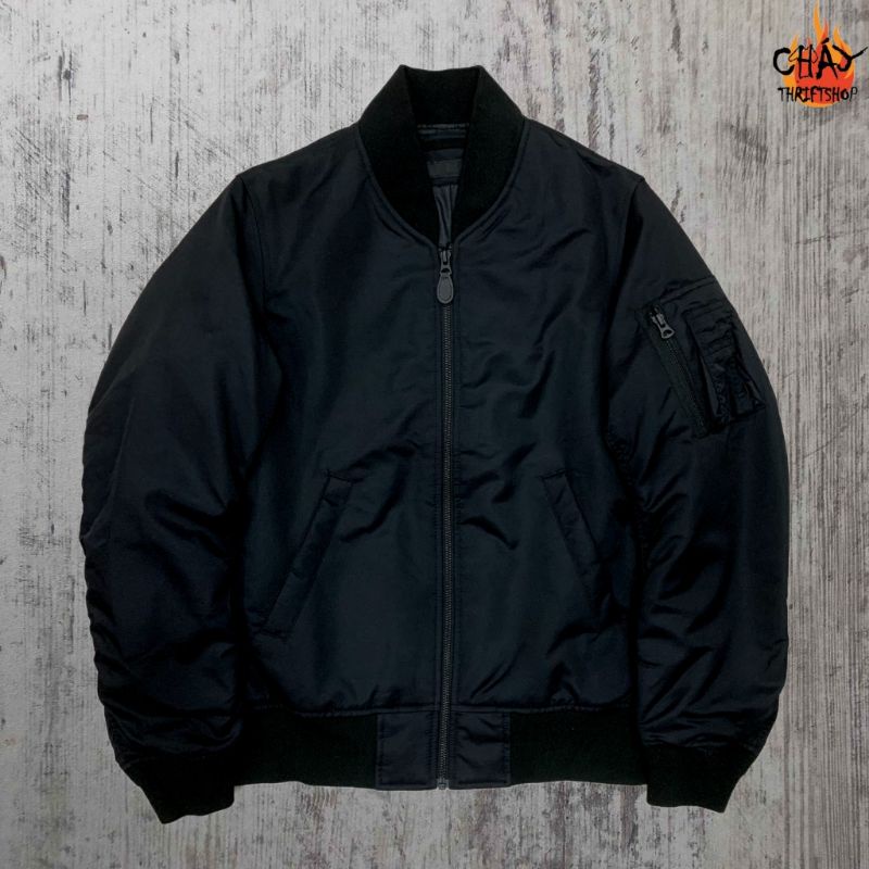 CHÍNH HÃNG - Áo khoác Bomber UNIQLO MA-1 Blouson