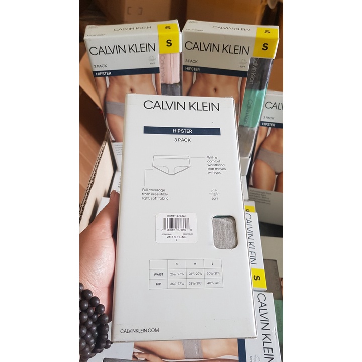 Sịp nữ Calvin Klein size S