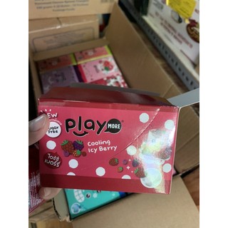 1 Hũ or combo 2 hủ  Kẹo Play More Thái Lan 22g(Dưa Hấu/Xí Muội/Táo)