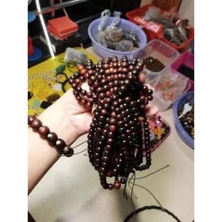 tràng 108 hạt gỗ trắc