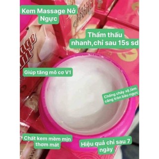 Kem massage nở ngực siêu tốc Thảo Mộc 37.
