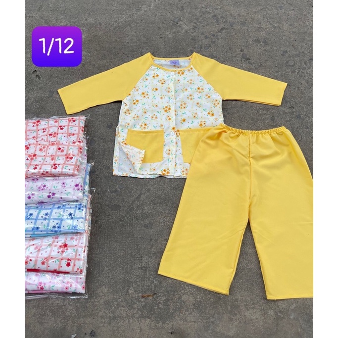 Bộ lụa bà ba bé gái 5-18kg