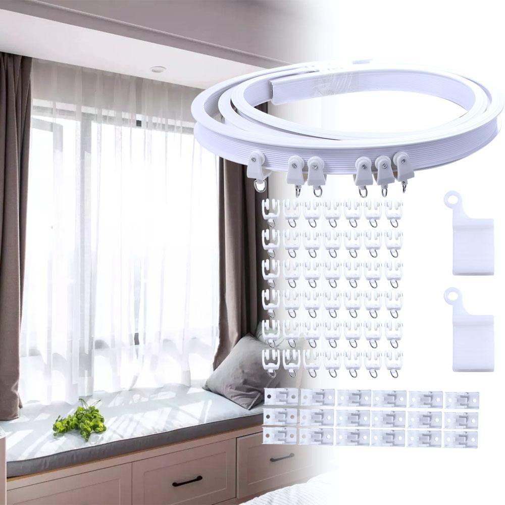 Rèm Cửa Dạng Cong Dài 2M / 3M / 6M Trang Trí Nội Thất