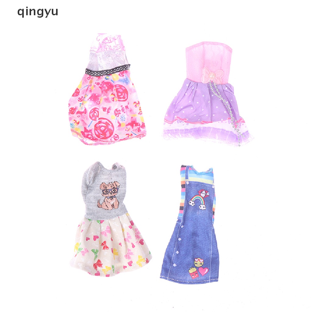 Đầm Đồ Chơi Búp Bê 30cm Thời Trang Mặc Hàng Ngày