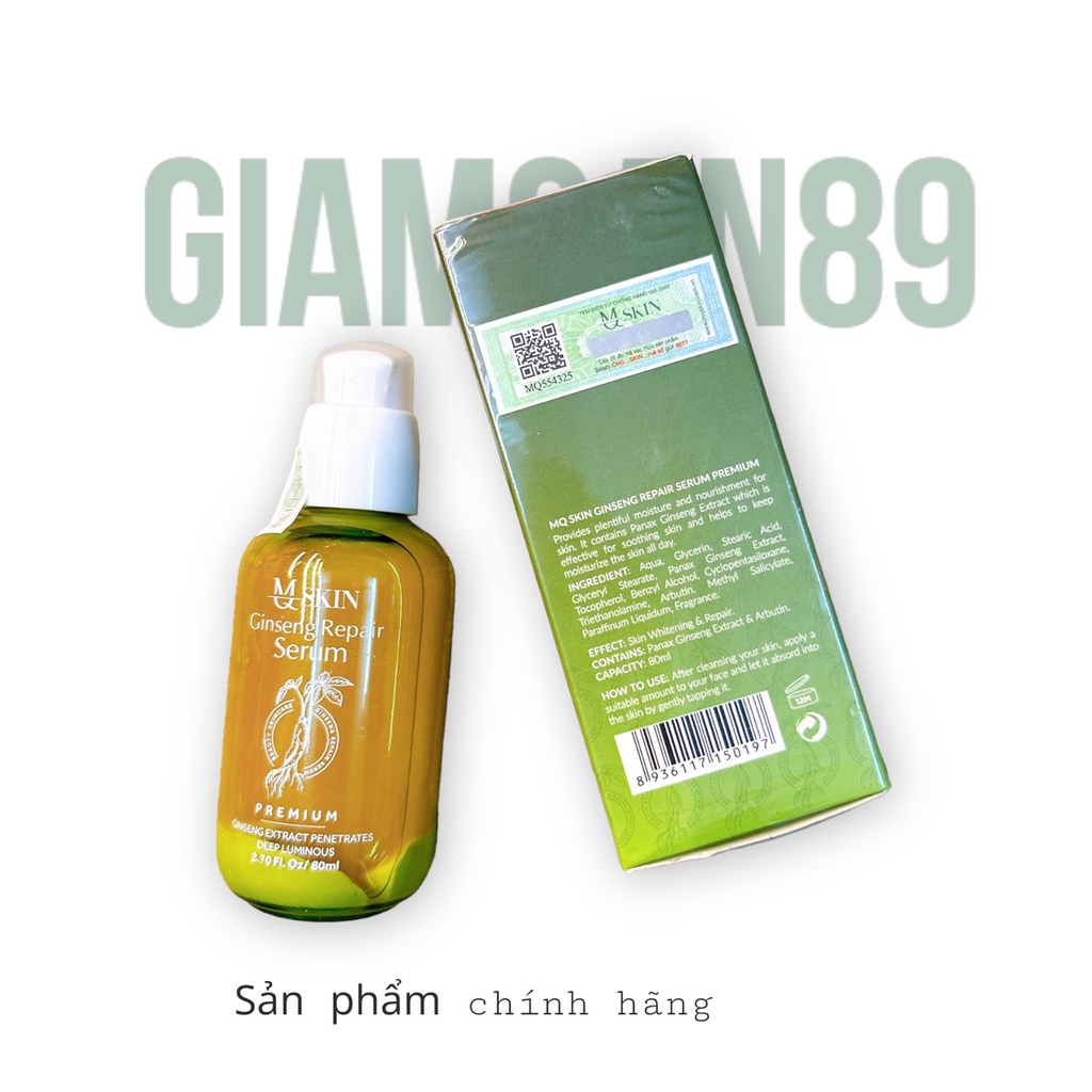 Serum Thay Da Nhân Sâm MQSKlN