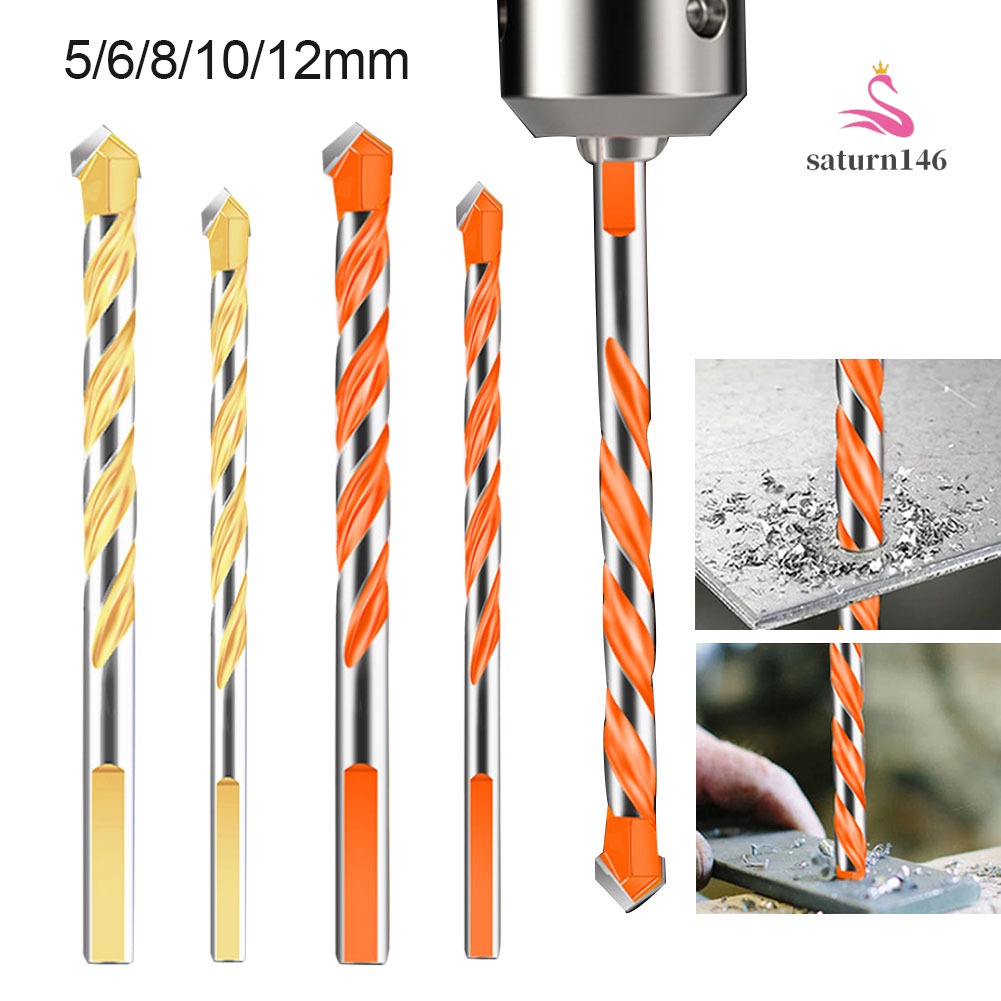 Mũi Khoan Kính Gạch Men / Gốm Tam Giác 5 6 / / / 12mm Năng