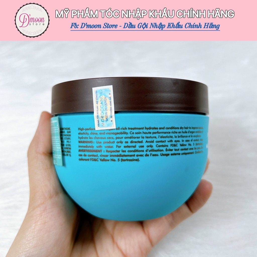 Dầu Hấp Ủ Tóc Dưỡng Ẩm Moroccanoil Intense Hydrating Mask