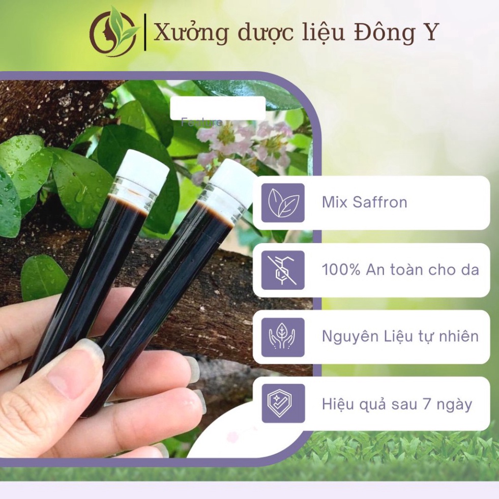 Serum Cao Lá Nam mix Saffron - Hàng chuẩn cung cấp cho Spa