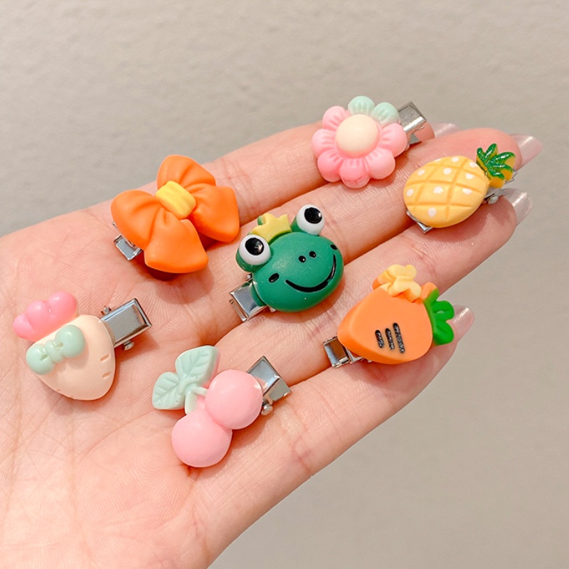 Trẻ em bướm kẹp tóc dễ thương phim hoạt hình nhỏ tóc clip tóc bangs kẹp tóc không đau