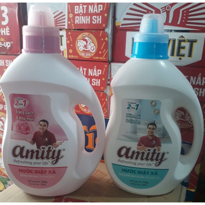 Nước giặt xả amity 2.0 ký