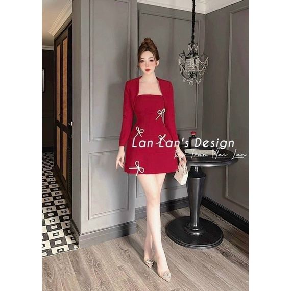 đầm + khoát bigsize 60kg-90kg🧧🧧