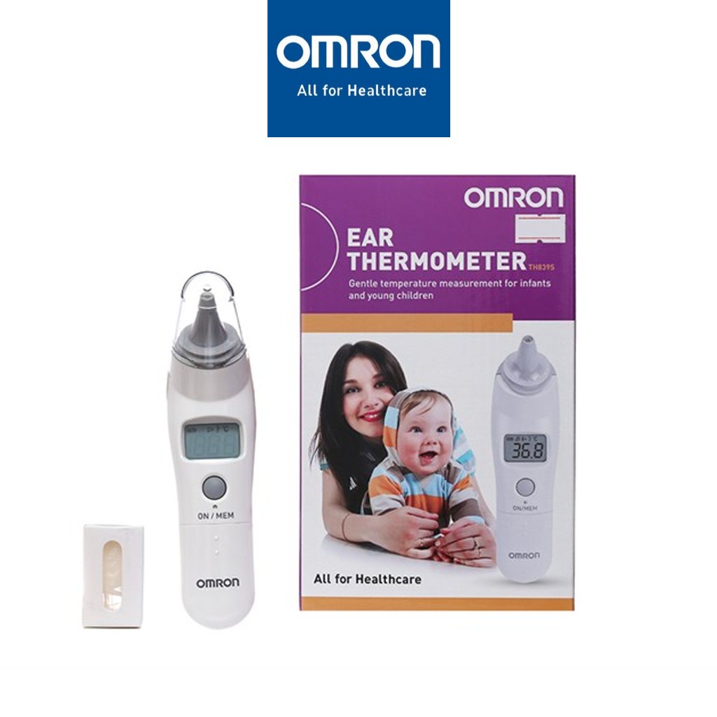 Nhiệt kế hồng ngoại đo tai OMRON TH839S cho kết quả nhanh chóng chỉ trong 1 giây bảo hành 2 năm chính hãng