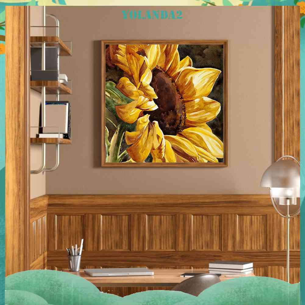 Bộ Tranh Thêu Chữ Thập DIY Hình Hoa Hướng Dương 11CT Yolanda2 /