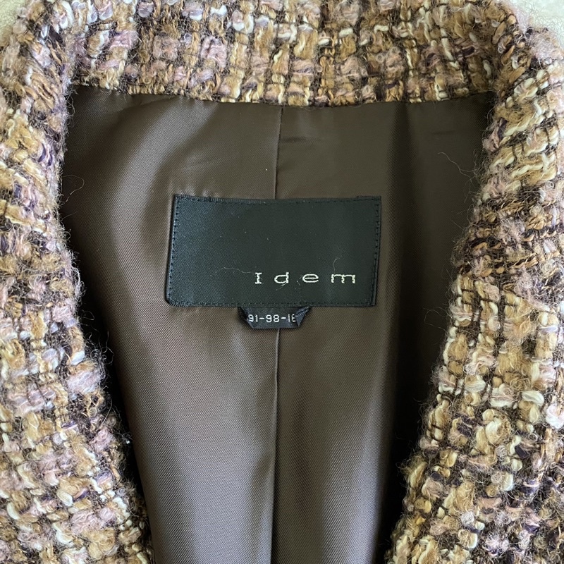 Áo dạ tweed hiệu IDEM