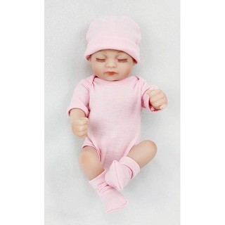 Búp Bê Em Bé Sơ Sinh 28Cm Bằng silicone