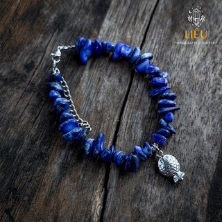 Vòng tay Kyanite thô - nhuộm