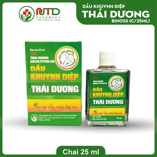 Dầu Khuynh Diệp Thái Dương hương thơm dịu nhẹ, an toàn cho trẻ nhỏ và trẻ sơ sinh