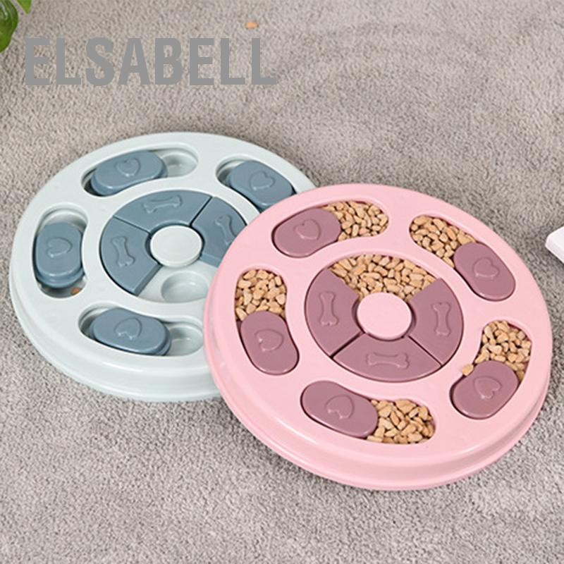 Elsabell. Bát Ăn Chậm Cho Chó Mèo Chống Sặc - Bát Đơn - Hình Dáng Đẹp - Màu Sắc Đa Dạng - Sản Phẩm Tốt Cho Hệ Tiêu Hóa Của Chó Mèo