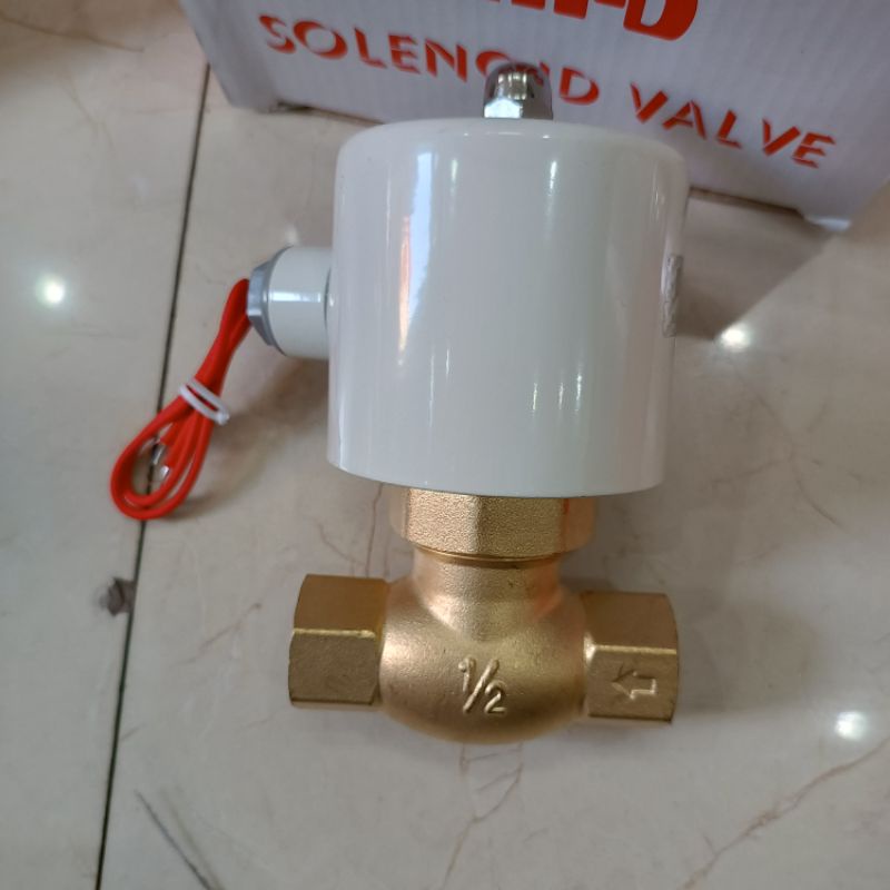 Van điện từ hơi nước chịu 180₫ C ren 21/27/34 220v