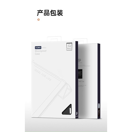 Bao da dạng vải Dux Ducis cho iPad Gen 10 2022 10.9inch - Lưng dẻo thoát nhiệt - có khay để bút