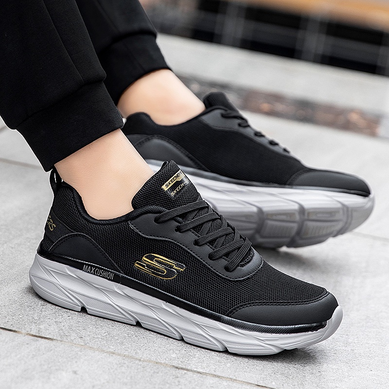 Giày Thể Thao Chạy Bộ Skechers_Men 'S 3 Màu Thời Trang Cho Nam