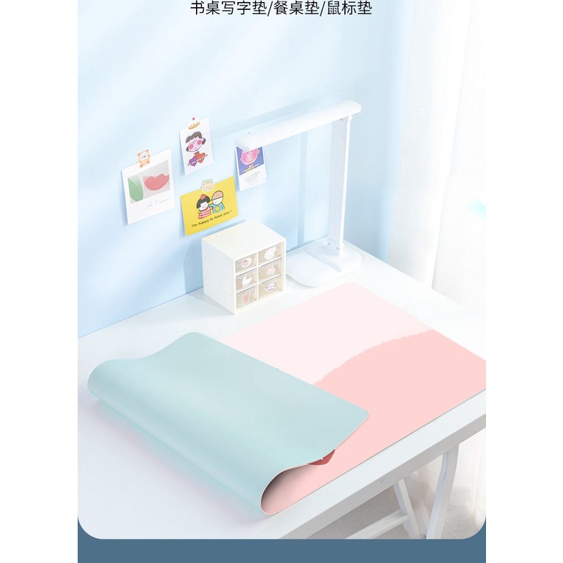 Tấm Lót Chuột Và Bàn Phím Máy Tính Chống Trượt Không Thấm Nước In Hình Mèo Hoạt Hình