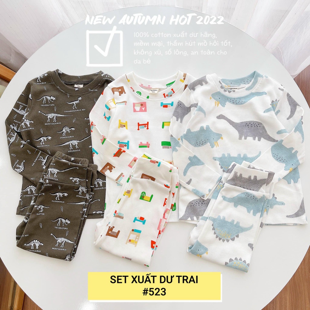 Set 3 áo thun tăm cho bé