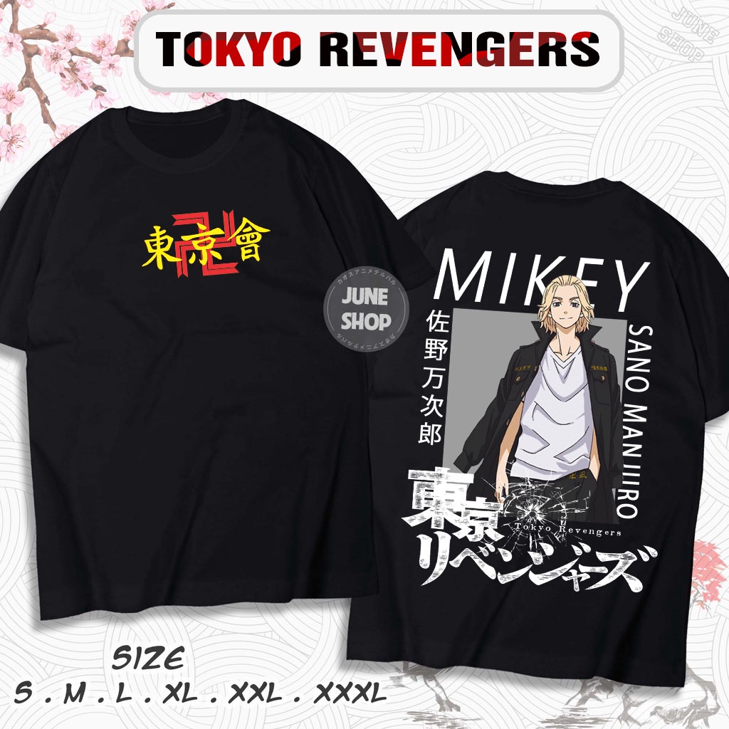 Áo Tokyo Revengers - Áo Anime in hình Mikey cực đẹp, mẫu áo mới nhất