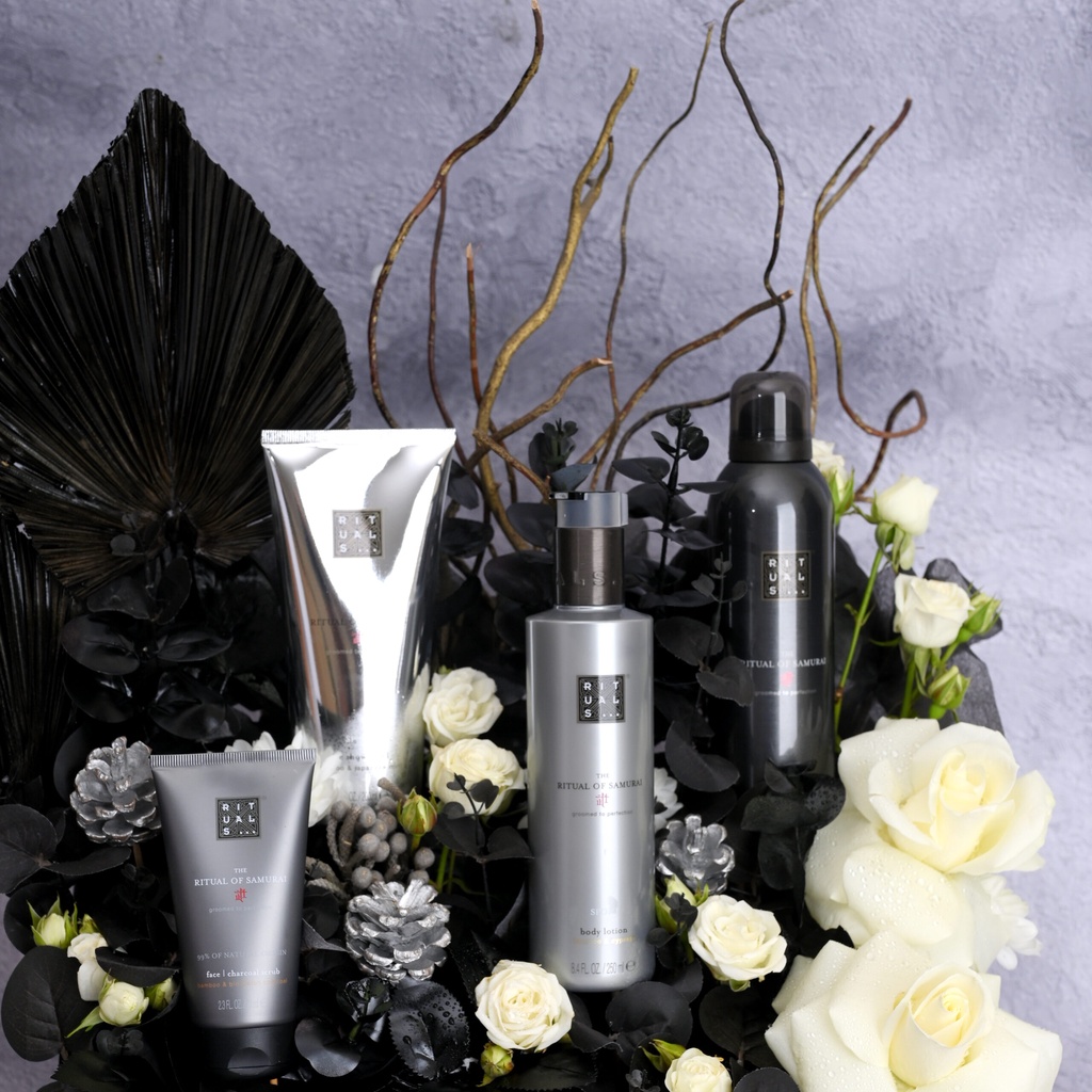 Quà tặng cao cấp tắm và dưỡng thể chăm sóc da Rituals gift set