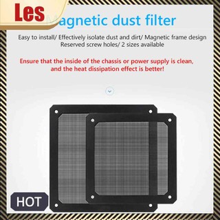 Magnetic Dust Filter PC Computer Case Fan Dustproof Mesh Cover Net Guard