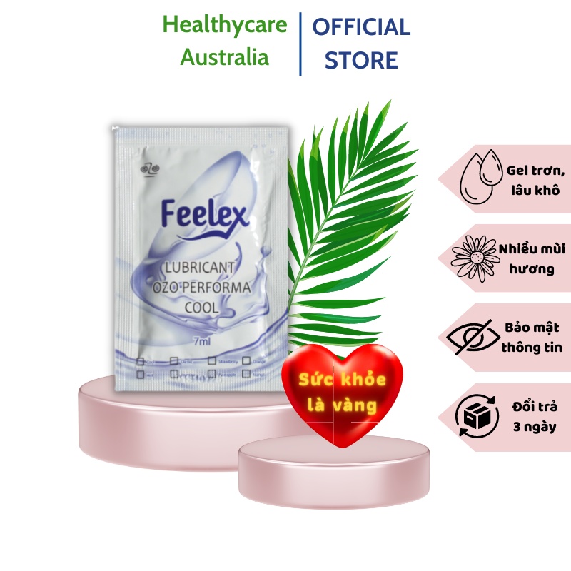 Gel bôi trơn Feelex OZO Performa Cool - gói 7ml