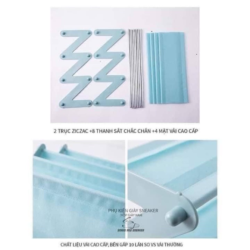 Kệ Để Giày 4 Tầng , Kệ Giày Dép Chữ Z, Tiện Dụng, Đa Năng, Kiểu Dáng Đẹp Phù Hợp  Với Decor