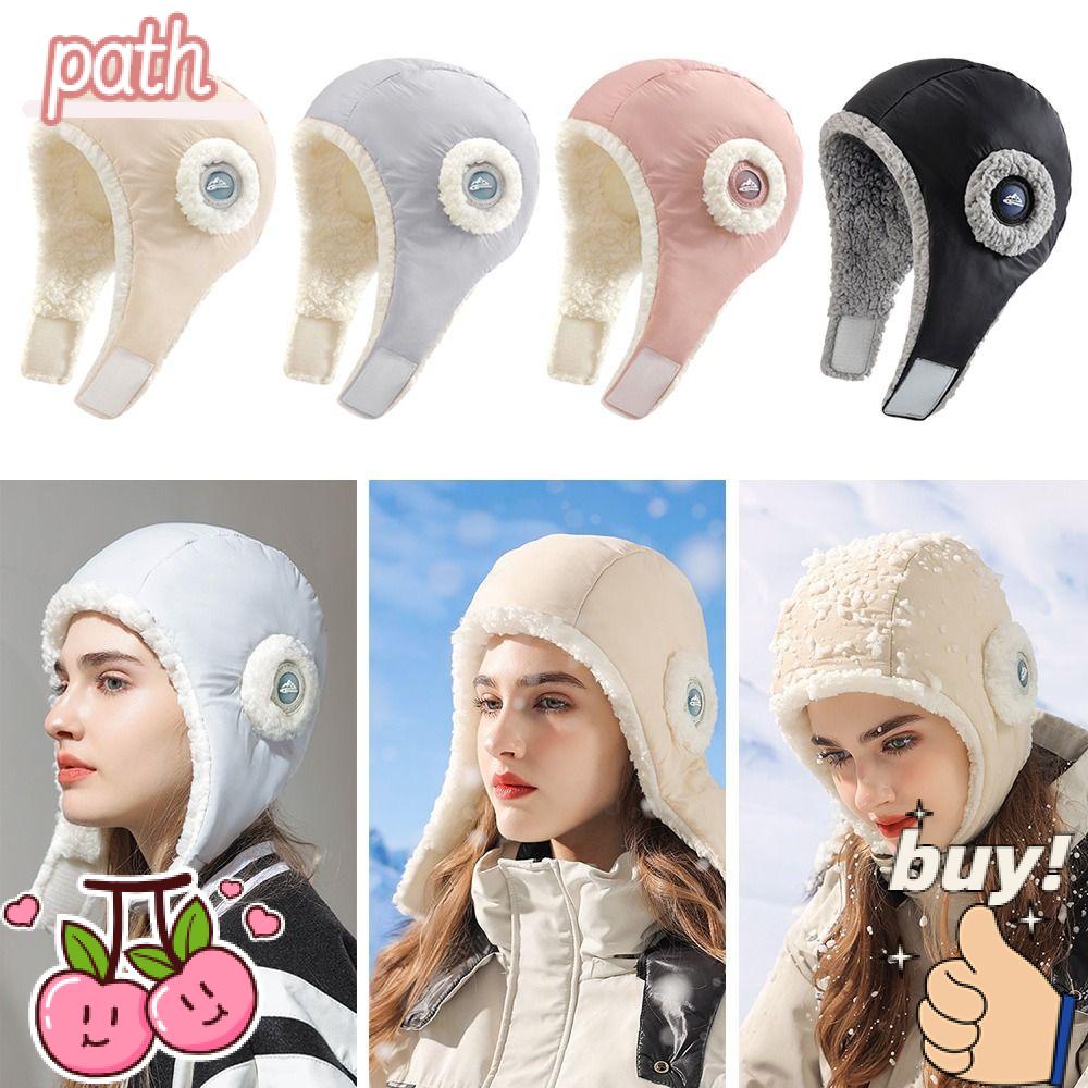 Mũ trùm đầu vải phao nhẹ chống thấm nước đi xe đạp dành cho cả nam và nữ