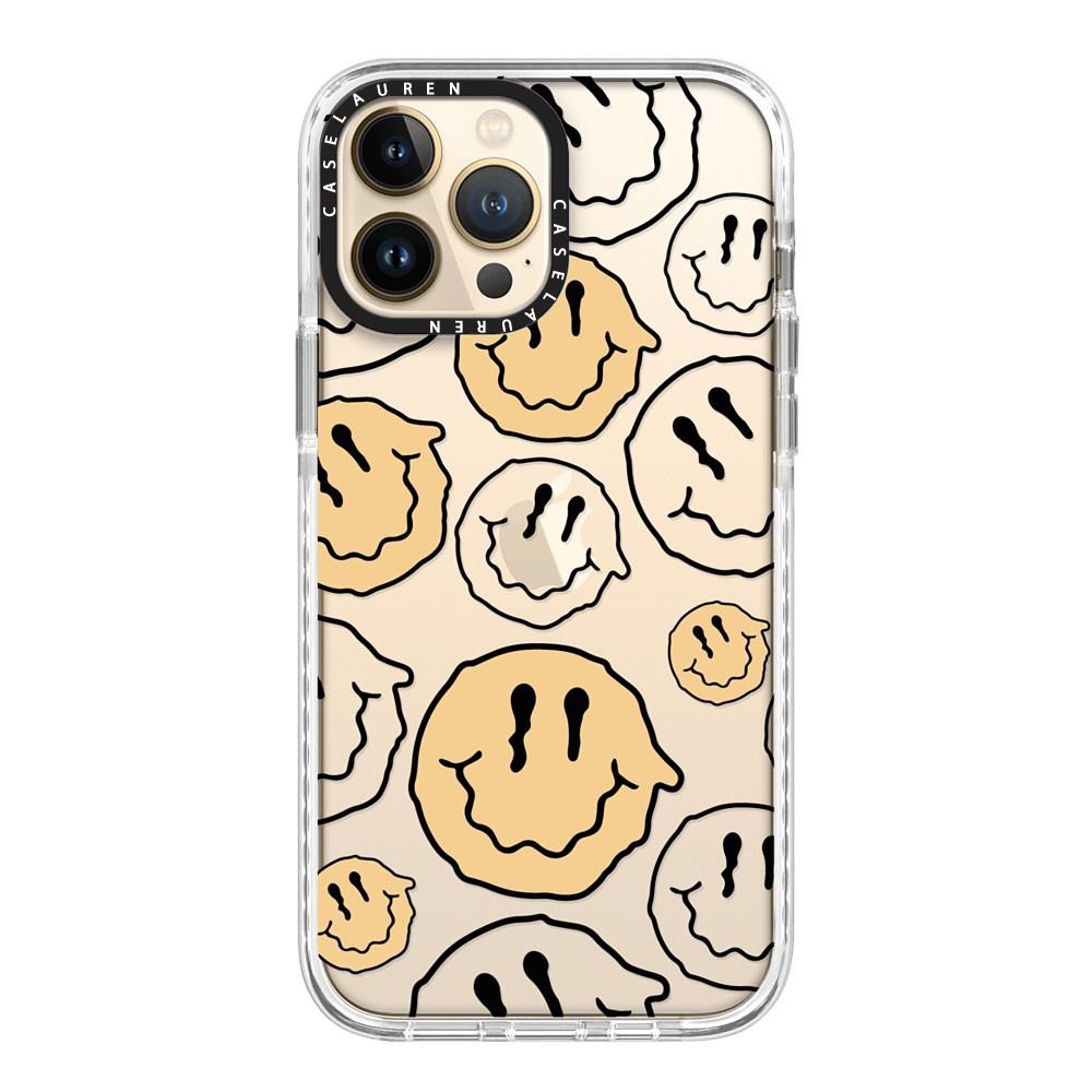Ốp Lưng Hoạ Tiết Smiley Transparent | Impact Case