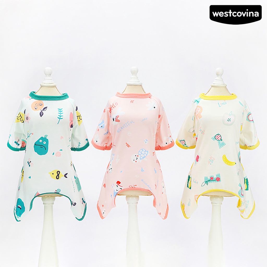 [Hot]♝Bộ Đồ Ngủ Bằng Cotton Nhẹ In Họa Tiết Caro Dành Cho Cún Cưng