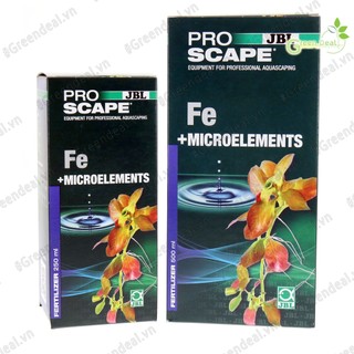 JBL Proscape - Fe +Microelements (Chai 250 ml) | Phân nước bổ sung sắt và vi lượng cho cây thủy sinh