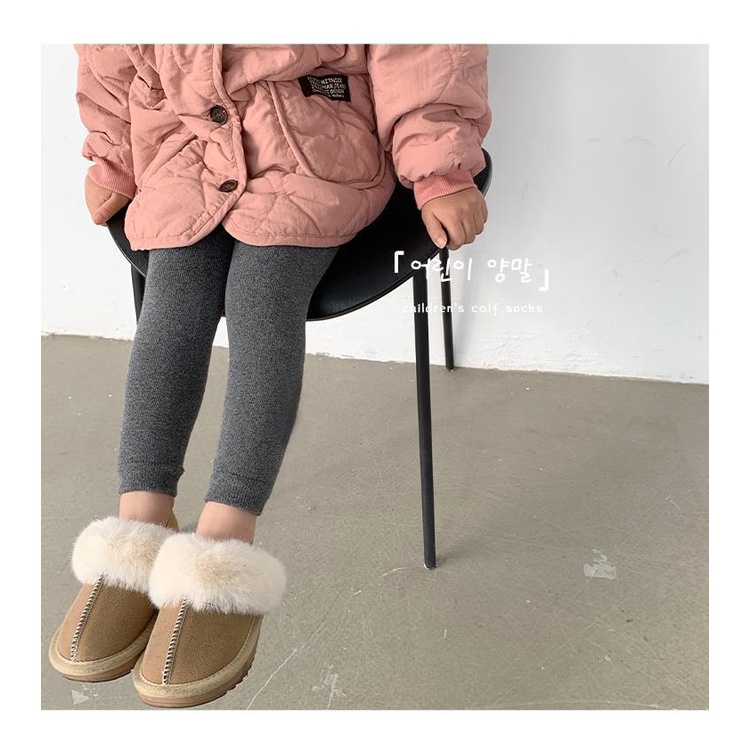 Quần Tất Cotton Dày Dặn Giữ Ấm Mùa Thu Đông Cho Bé Gái