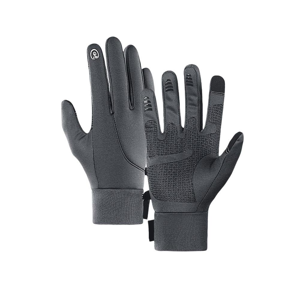 1 Đôi Găng Tay Cotton Giữ Ấm Chống Thấm Nước Có Thể Chạm Màn Hình Cảm Ứng Thời Trang Thu Đông Unisex