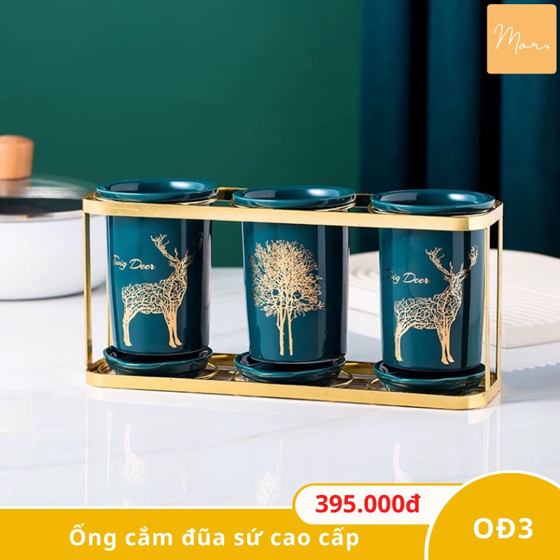 Ống cắm đũa sứ cao cấp