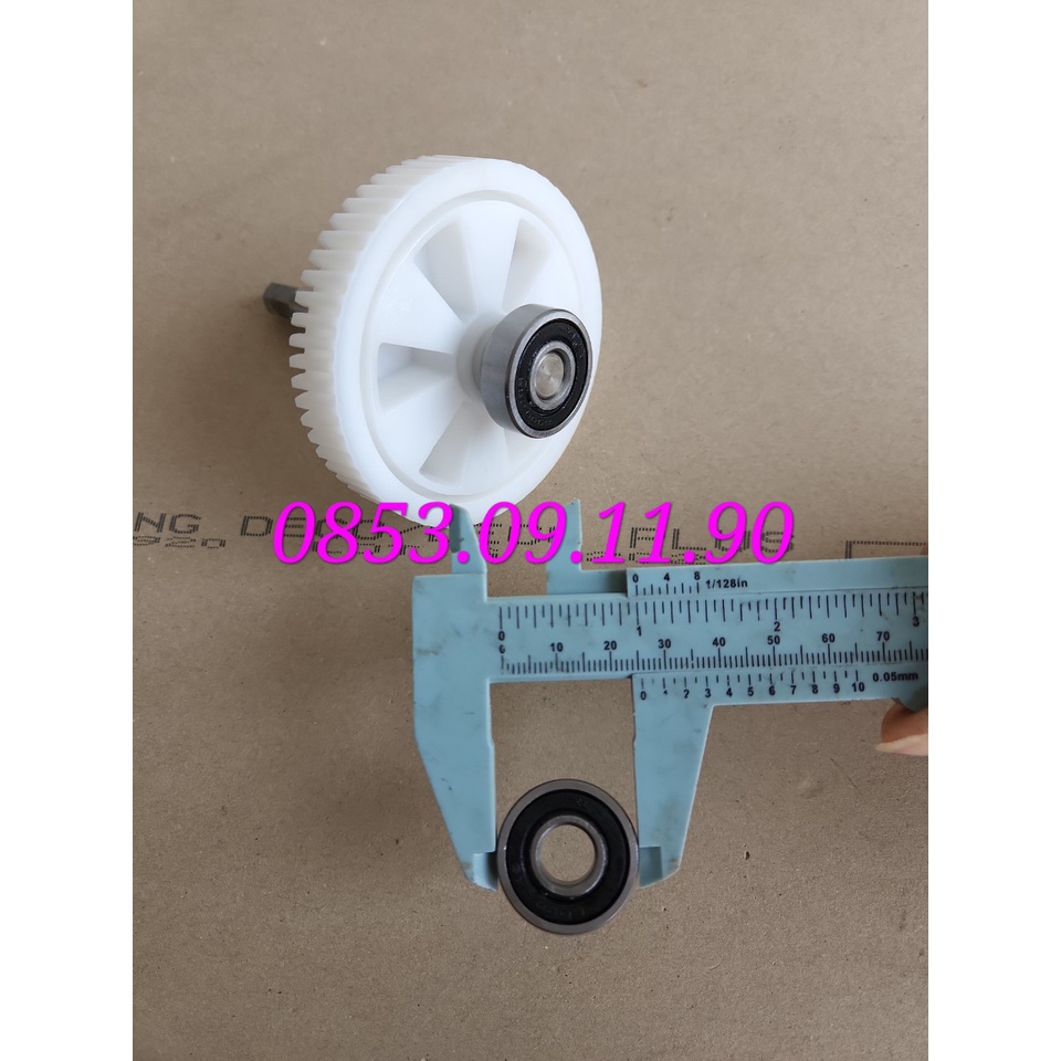 Phụ kiện chính hãng _ Trục bánh răng kèm vòng bi máy ép chậm SAVTM