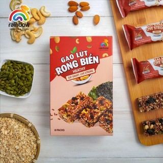 Gạo lứt rong biển - hộp 8 thanh 160 gram