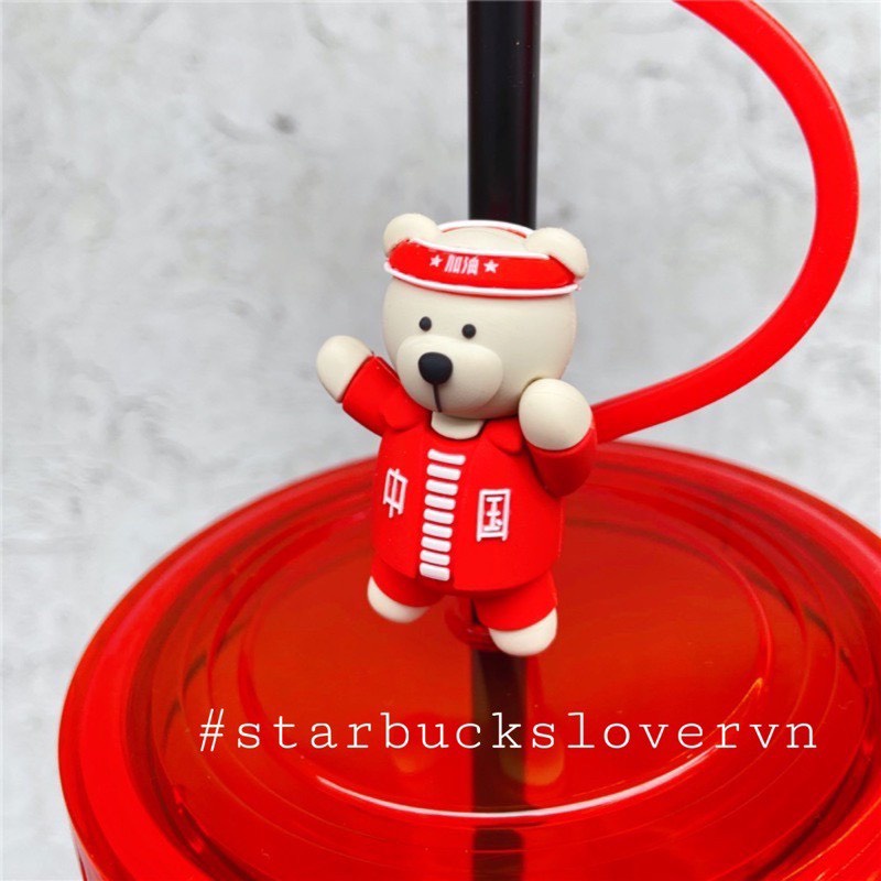 |CHÍNH HÃNG| LY COLD CUP GẤU ĐỎ SIZE 34OZ