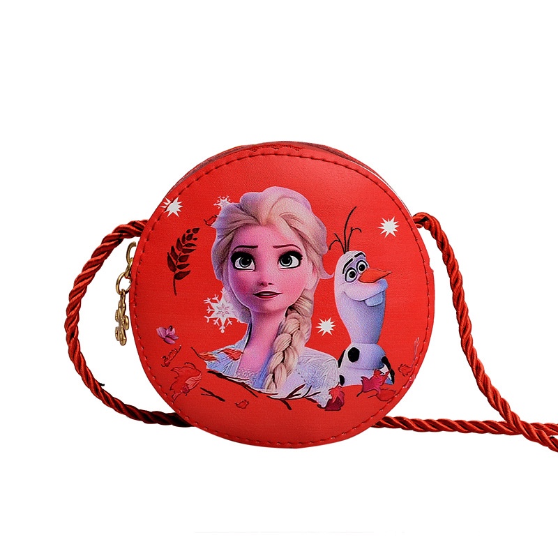 Túi Đeo Chéo Cỡ Lớn In Họa Tiết Hoạt Hình Frozen Dễ Thương Thời Trang Cho Bé Gái