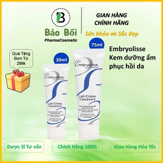 Kem Dưỡng Ẩm Embryolisse Lait Creme Concentre Chính Hãng Siêu Phục Hồi Da 30ml và 75ml